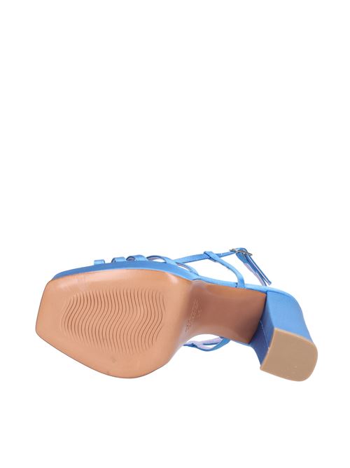 Sandali in raso ALBANO | 3254 RASOAZZURRO
